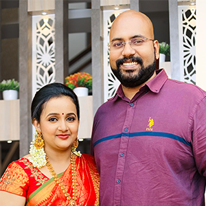 best architures in kochi - Mr. and Mrs. Jithu TR, Chairman Chairs.